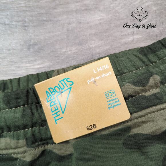 There Abouts Pull On Drawstring Shorts Size L 14/16 - Picture 2 of 7